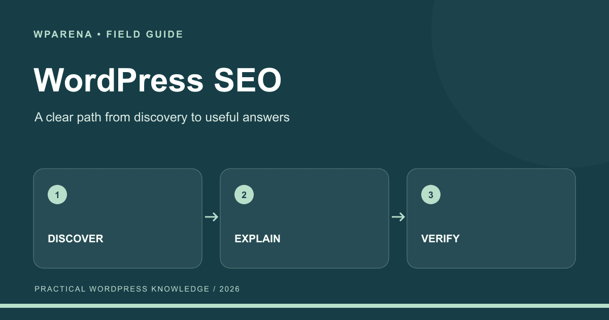 WordPress SEO Guide: A Practical Workflow for 2026